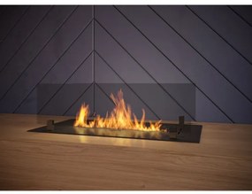 InFire - Vstavaný BIO krb 8,5x60 cm 3,5kW čierna