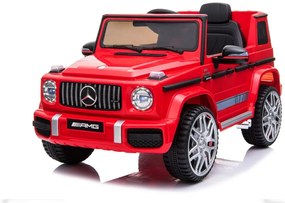 TRENDIE Elektrické autíčko Mercedes G63 AMG červené