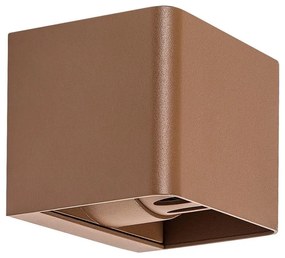 Rabalux 77169 - LED Vonkajšie nástenné svietidlo HALLSTATT LED/10W/230V IP54 hnedá RL77169