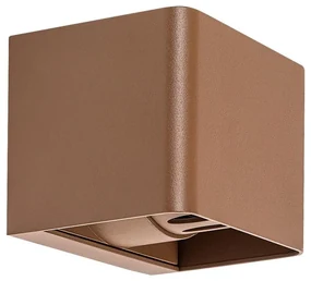 Rabalux 77169 - LED Vonkajšie nástenné svietidlo HALLSTATT LED/10W/230V IP54 hnedá RL77169