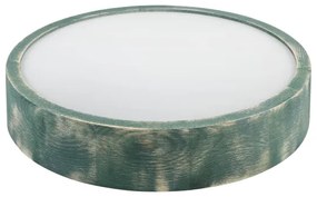 Brilagi - Stropné svietidlo PINO 2xE27/15W/230V borovica/zelená priemer 37,5 cm