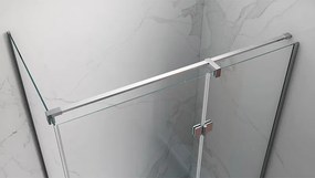 BPS-koupelny Obdĺžnikový sprchovací kút ZES KZ03D 120x100 chróm/transparent - bez vaničky