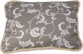 Vankúš z ovčej vlny sivý