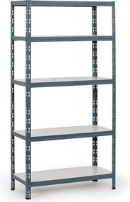 Policový regál 1790x900x500 mm, nosnosť 175kg