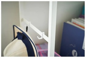 Biely kovový pojazdný regál 42x60 cm Tower – YAMAZAKI