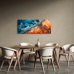 Obraz - Voda a oheň (120x50 cm)
