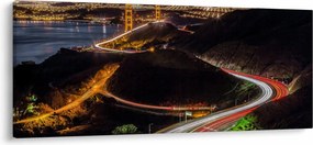 Obraz - Golden Gate Bridge (120x50 cm)