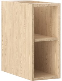 Mexen Box-A, otvorená skrinka s policou 20 cm, dub, 91AX2-0200-470-0-81