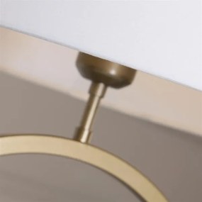 Searchlight EU93102WH - Stolná lampa ELEGANT 1xE27/60W/230V biela