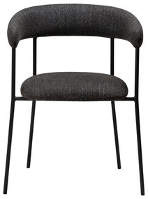 Antracitové kreslo Plenti – DAN-FORM Denmark