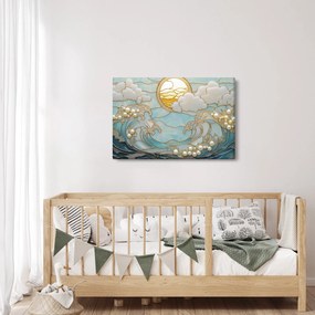 Obraz - 3D perly v oceáne (90x60 cm)