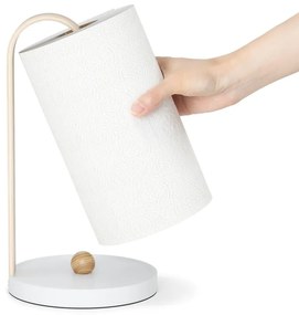 Biely drevený stojan na papierové utierky ø 17 cm Bellwood – Umbra