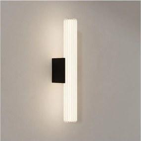 LED Kúpeľňové osvetlenie zrkadla LINEA LED/8W/230V 3000/4000/6000K IP44 45 cm čierne