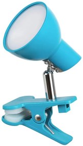 Rabalux NOAH LED lampička s klipom 5W | 360lm | 3000K - modrá