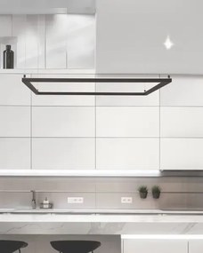 LED luster Eterna 100 čierne