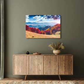 Obraz farebné jesenné krajiny (90x60 cm)
