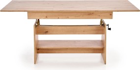 Rozkládací konferenční stolek Erika dub artisan