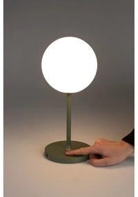 Zelená stmievateľná stolová lampa (výška 33 cm) Hub – White Label
