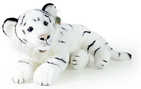 Rappa Plyšový tiger biely, 60 cm ECO-FRIENDLY