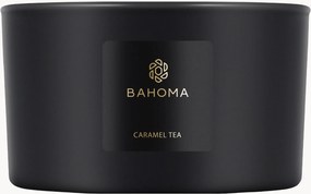 Vonná sviečka's tromi knôtmi Caramel Tea (Bergamot, Mandarin, Cardamom)