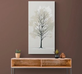 Obraz strom v minimalistickom prevedení Varianta: 50x100