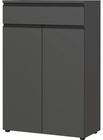 Antracitová skrinka 81x120 cm Bedano – Germania