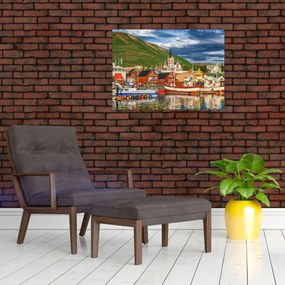 Obraz - Húsavík (70x50 cm)