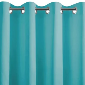 Tieniaci záves v v tyrkysovej farbe Šírka: 135 cm | Dĺžka: 250 cm (v sade 1 kus)