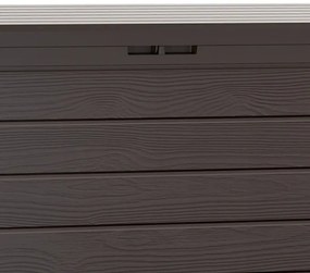InternetovaZahrada Úložný box Woody 280 L - hnedý