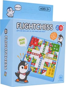 Spoločenská hra LUDO MINI Penguin modrá