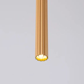 Sollux SL.1339 - Luster na lanku ARCHE 1xG9/8W/230V zlatá