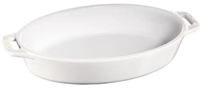 Staub keramická zapekacia nádoba oválna 23 cm/1,1 l biela, 40511-158