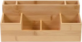 Organizér na písacie potreby, bambus, 30 x 15 x 11 cm