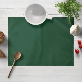 Biante Bavlnené saténové prestieranie na stôl ST-014 Zelené 35x45 cm