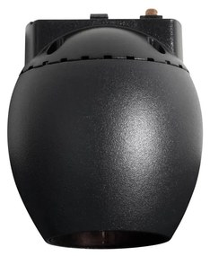 Moderné čierne bodové svetlo pre 1-fázový koľajnicový systém 6W 3000K - Magnetic Zagaye