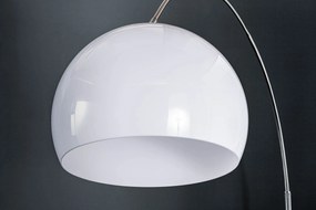 Stojacia lampa Big Bow biela 175-205cm