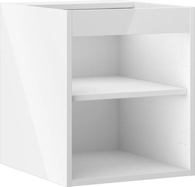 Mexen Box-A, závesná skrinka 40 cm, biela lesklá, 91AX1-0400-470-1-00