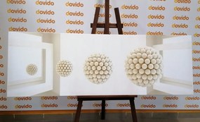 Obraz guličky v priestore