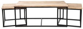 Set troch konferenčných stolíkov MAYA ALL 837444