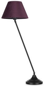 Čierno-fialová stolová lampa Markslöjd Garda