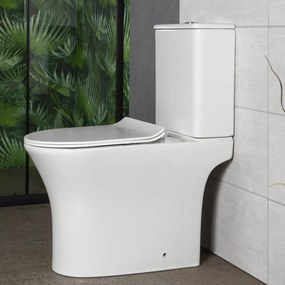 Novoterm WC kombi NV-Makalu so zadným odpadom a SoftClose sedadlom