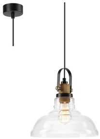 Luster na lanku SINGLE 1xE27/60W/230V