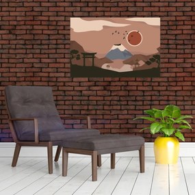 Obraz - Japonsko N⁰1 (90x60 cm)