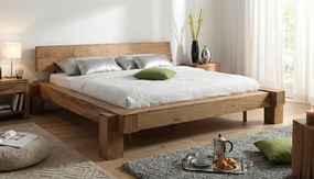 XXXLutz TRÁMOVÁ POSTEĽ, 180/200 cm, farba akácie MID.YOU - Online Only spálne - 002178006301