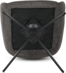 Jedálenská stolička sivá DCH-P3174 GREY2