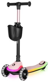 Lionelo - Detská kolobežka MEY 3xAAA Pink Rose