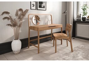 Toaletný stolík z dubového dreva 57x110 cm Twig – The Beds