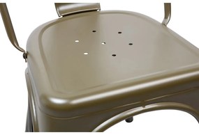 Zelené kovové jedálenské stoličky v súprave 2 ks Afternoon – vtwonen