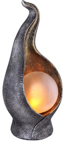 Globo 33439 - LED Solárne svietidlo SOLAR LED/2,16W/3V 3000K IP44 strieborná