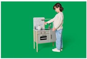 lupilu®  Detská drevená kuchynka/Drevený obchod (moderná kuchynka)  (100394361)